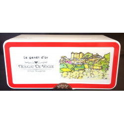 Boîte Village de Vogüé et 150 g de nougat tendre nature