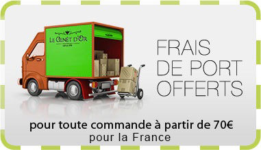 Frais de port offerts